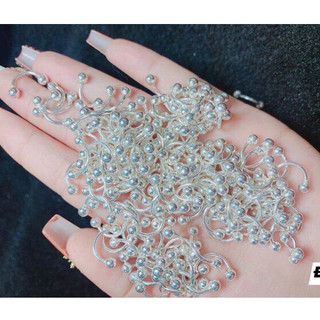 BÔNG TAI HÀNG HÓT LINH MIU SILVER