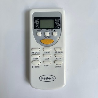 🎀[Bảo hành 03 tháng]🎀 Remote máy lạnh REETECH đủ mẫu- Tặng pin