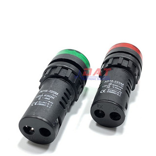 Đèn Báo Có Còi 220V AC DC AD16-22SM