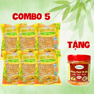 COMBO 6 gói Măng Nứa Khô Nấu Ngay Kim Bôi 300g - TẶNG 1 lọ Măng Muối Ớt Dổi Chua Cay Kim Bôi 500g