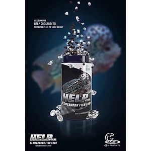 Thức Ăn cá Lên Châu Cz2 Help Pearl - Cám CZ2 kích châu cho cá la hán 100g - Hàng Công Ty