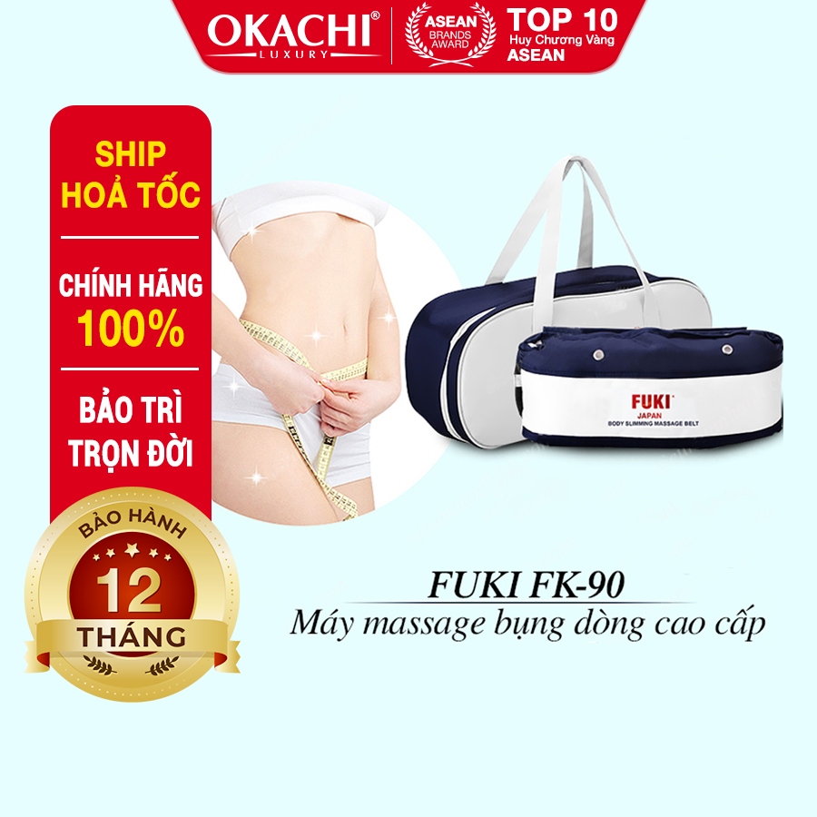 Máy massage bụng FUKI FK90 dòng cao cấp (xanh đen)
