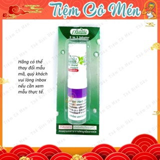 [Có sẵn] Ống hít mũi Green Herb Thái Lan - Hỗ Trợ Viêm Mũi Dị Ứng