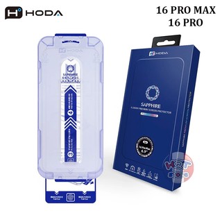 Kính cường lực full màn hình HODA SAPPHIRE cho IP 16 Pro Max   16 Pro đạt độ cứng GIA Mohs Hardness 9 