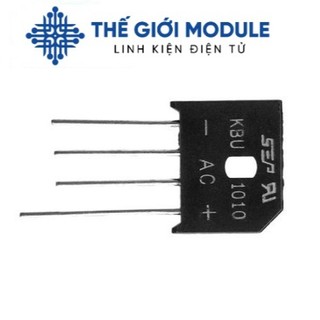 [Set 5 cái] Diode cầu KBU1010 10A