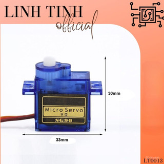 Động cơ Servo 9G SG90 180 độ 360 độ