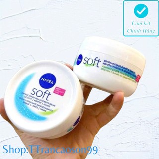 Kem dưỡng ẩm chuyên sâu Nivea Soft 200ml và 50ml Đức