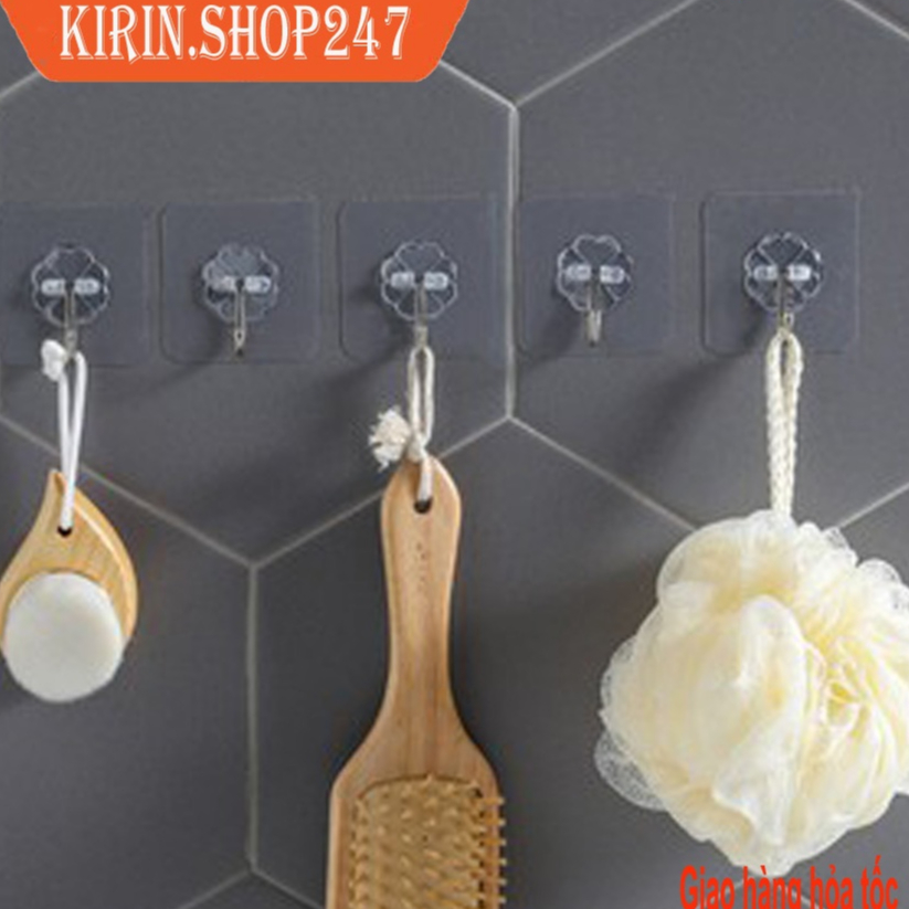 Set 3 Móc dán tường siêu dính 6x6cm