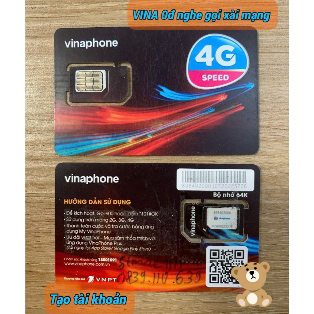 Sim số giá rẻ VINAPHONE