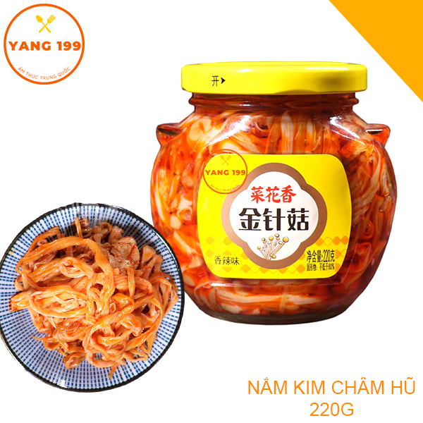 [HOT] Nấm Kim Châm Ăn Liền 220g
