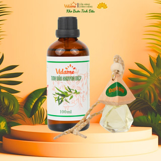 100ML Tinh Dầu Khuynh Diệp Nguyên Chất VIDAME, đuổi muỗi, khử mùi, xông thơm phòng, hương dịu nhẹ