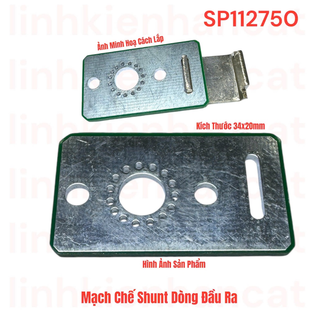Mạch Chế Shunt Dòng Đầu Ra
