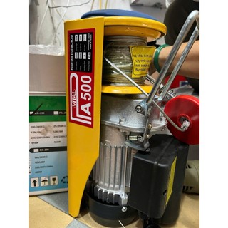 máy tời điện 500kg - cáp 30m