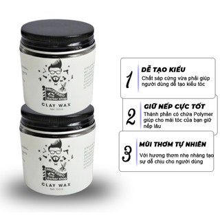 [CHÍNH HÃNG]_[SÁP VUỐT TÓC CLAY WAX PROFESSIO]