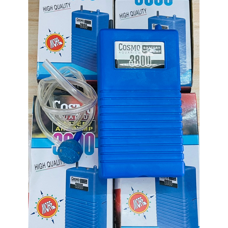 Máy thổi khí oxy cho bể cá chạy pin (máy sủi oxy pin)