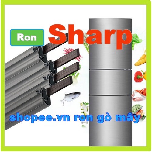 Ron cửa cho tủ lạnh Sharp Model SJ-P585M-SL