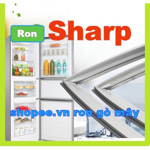 Ron cửa cho tủ lạnh SHARP Model SJ-18VF2-BS