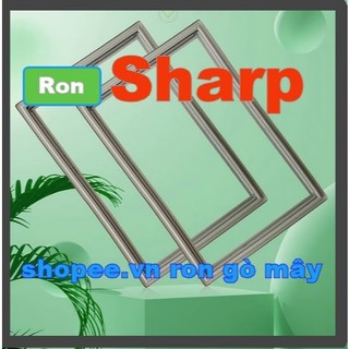 Ron cửa tủ lạnh SHARP -SJ X201F-SL