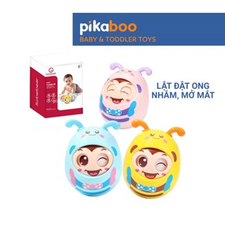 Đồ chơi lật đật con vật Pikaboo và âm thanh vui nhộn, chất liệu an toàn cho bé
