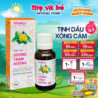 Tinh dầu xông cảm Vương Tràm Hương khuếch tán ra khắp mọi nơi của căn phòng, giúp tinh thần thoải mái. (20ml)