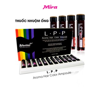  Thuốc Nhuộm Tóc Dạng Ống AROMA LPP Hair Color Ampoule A355   12ml x 12 ống  