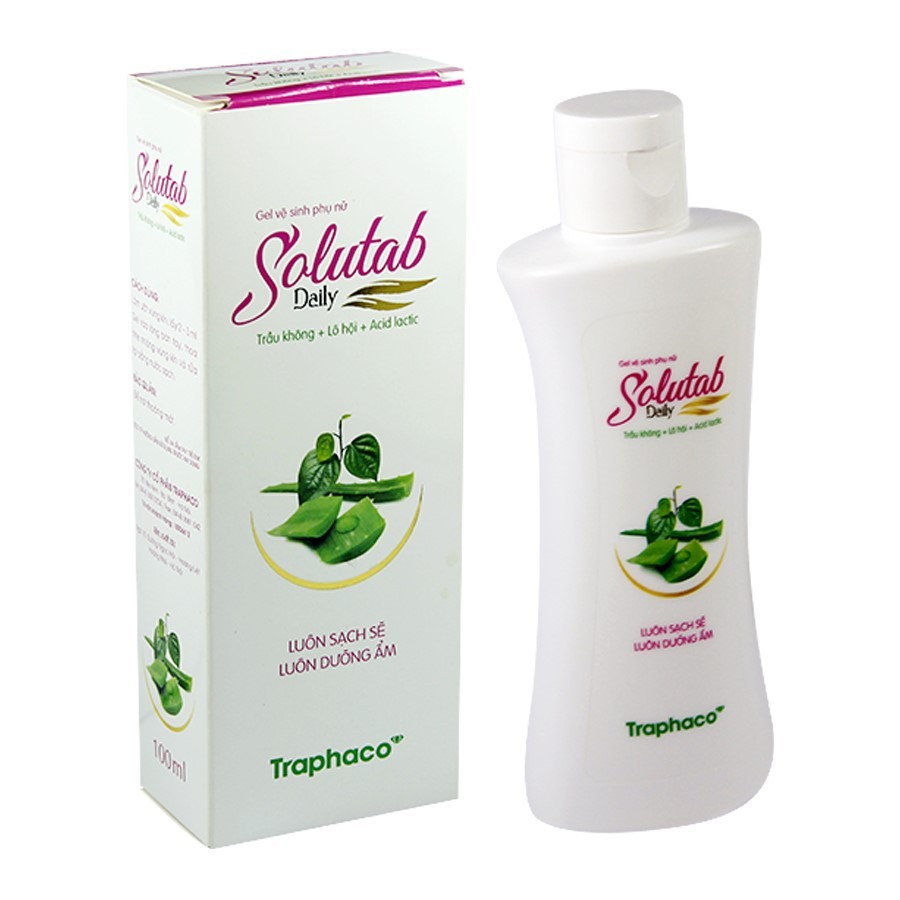 Dung dịch vệ sinh phụ nữ Solutab Daily 100ml