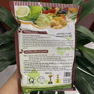 Combo 7 gói Chất ủ phân TRICHODEMA BACILLUS.SP - T32.3