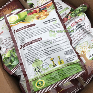 Combo 7 gói Chất ủ phân TRICHODEMA BACILLUS.SP - T32.3