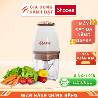 Máy Xay Đa Năng Osaka Nhật Bản - Máy Xay Sinh Tố,Thịt Cao Cấp-Lưỡi Dao Lớn Không Gỉ - Bảo hành 1 năm