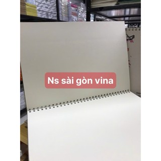 Sổ Vẽ Lò Xo A3 ( 297*420mm) Định Lượng 160gsm Cuốn 50 Tờ Takeyo Phong Cách Nhật Bản, Tập Vẽ Màu Nước Vẽ Mỹ Thuật