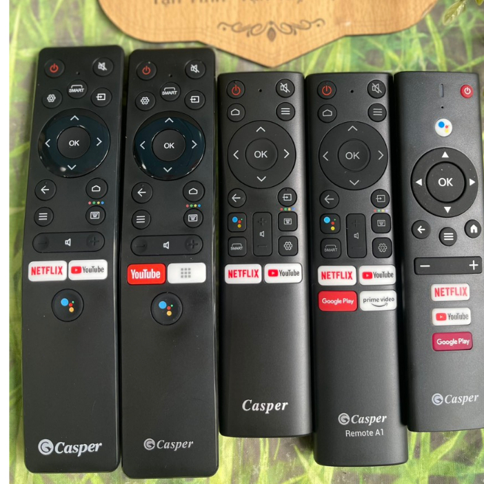 🎀HÀNG ZIN]🎀 REMOTE TIVI CASPER GIỌNG NÓI (Bảo hành 03 tháng).đời mới