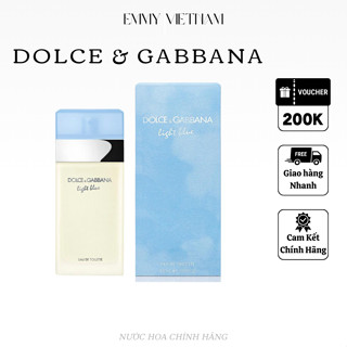 [ Authentic ] Nước Hoa Nữ D&G Light Blue EDT 100ml | Emmy
