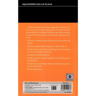 Sách - Bất Động Sản Căn Bản (Tái Bản) - Alpha Books