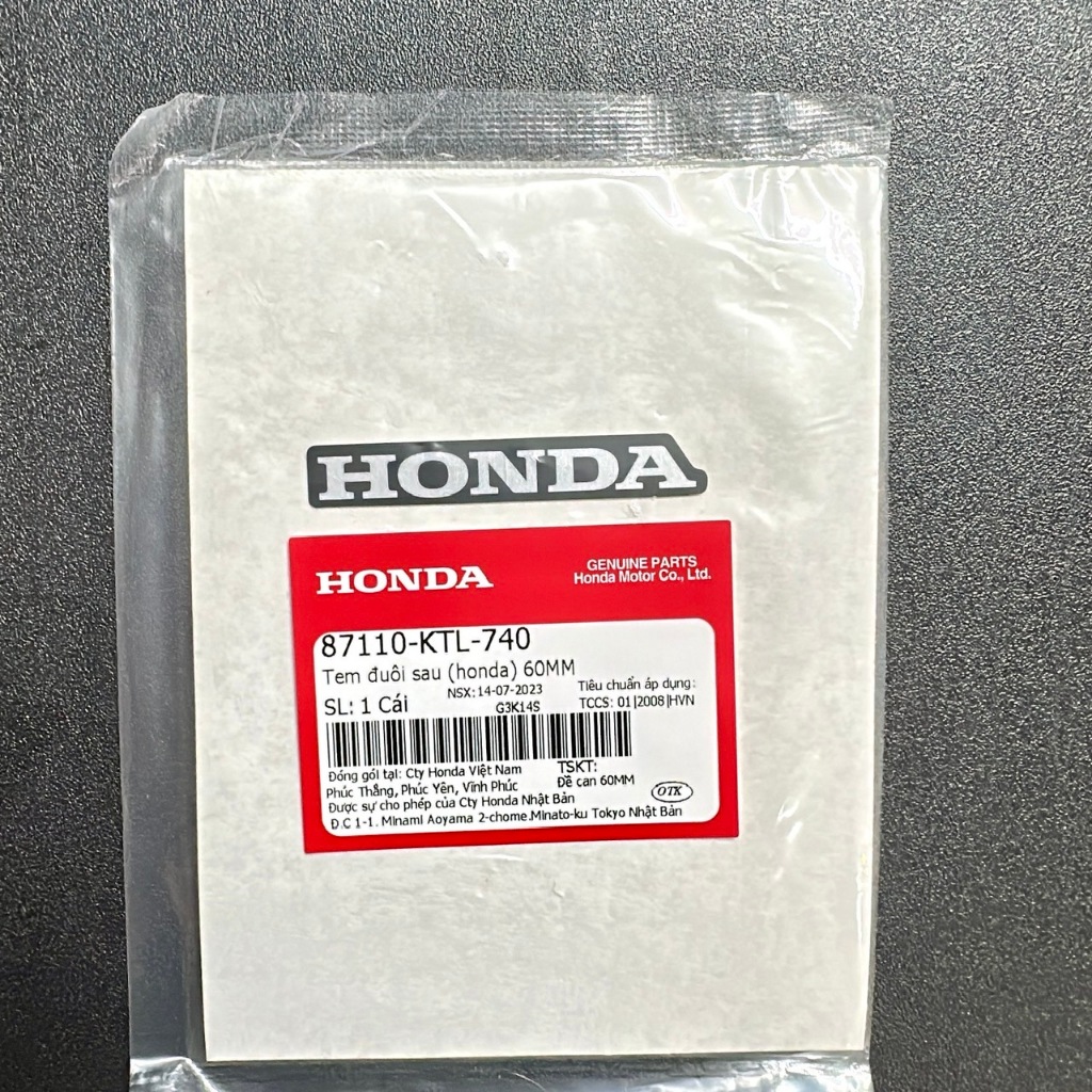 Tem đuôi sau WAVE A100 RS S100 HONDA