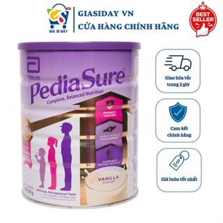 [HSD 2026] Sữa PediaSure Úc Vị Vani Vanilla Nắp Tím - Sữa Bột Công Thức 850g