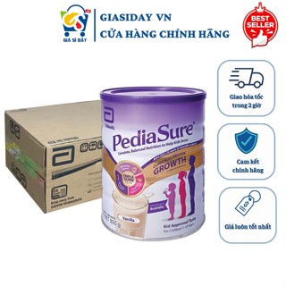 [HSD 05/2025] [THÙNG] Sữa PediaSure Úc Vị Vani Vanilla Nắp Tím - Sữa Bột Công Thức 850g
