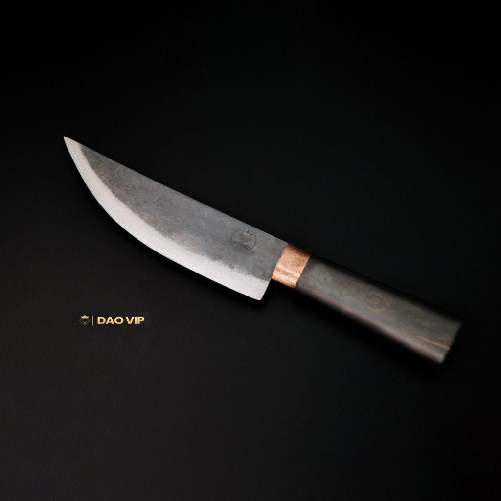 Dao thái lọc nhíp xe cán gỗ mun DAO VIP DVT21