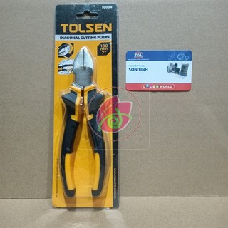 Kìm cắt 7" tolsen 10004 - hàng xuất khẩu châu âu