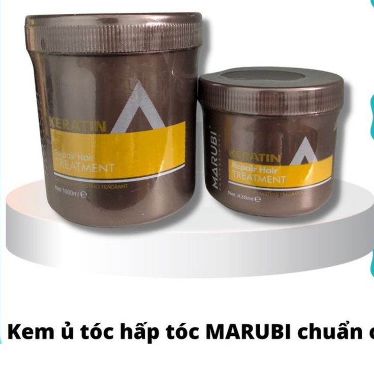 [CHÍNH HÃNG]Kem Ủ Tóc cao cấp Keratin Marubi Treatment Phục Hồi Mềm Mượt / Hâp Dầu Tóc Marubi