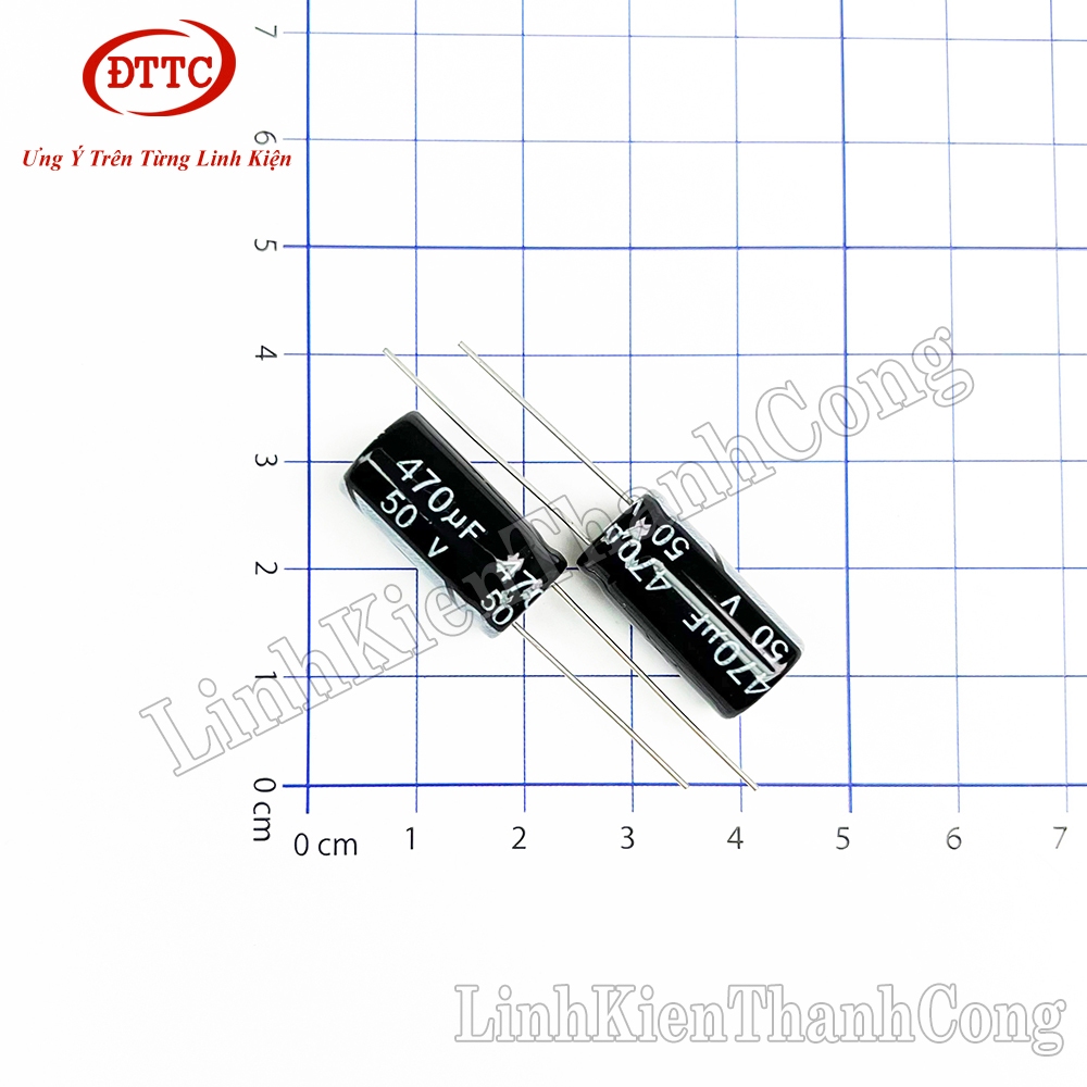 Bộ 20 Chiếc Tụ Hóa 470uF 50V (10x17mm)
