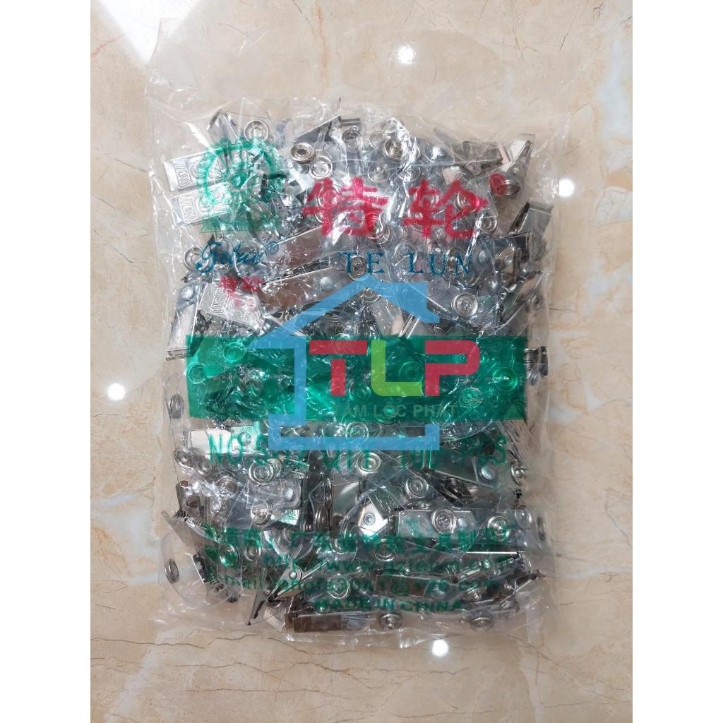 SỈ 100 KẸP THẺ SẮT (HÀNG ĐẸP, LOẠI 1) - CÀI THẺ SẮT