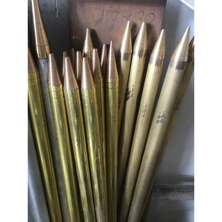 Kim thu sét đồng vàng dài 1m