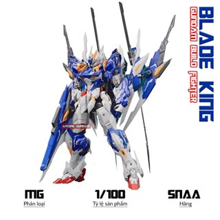 Mô hình MG Blade King, 1/100 SNAA Mecha, Đồ chơi nhựa, Xếp hình thông minh