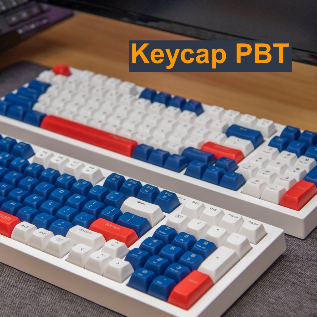 Bàn phím văn phòng P2 Paynan chống ồn kết nối cáp rời 98 phím đèn led Rainbow keycap 3 màu năng động | BigBuy360 - bigbuy360.vn