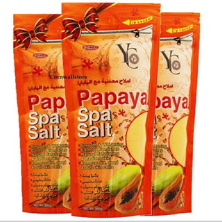 Muối Tắm YC Papaya Spa Salt  Chiết Xuất Từ Đu Đủ 300g Date 2026