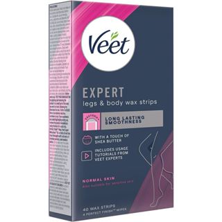 Miếng dán tẩy lông VEET dùng cho cơ thể / vùng kín / tay chân ANVISHOP - VEET Wax trips (veet body)