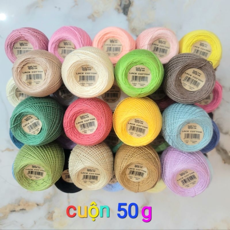 Combo 30 cuộn lace 30 màu