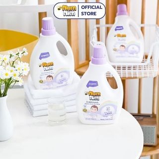  Nước giặt quần áo cho bé NumNim Thái Lan thành phần hữu cơ, dịu nhẹ - Khử mùi (Anti Odor) - 1L - Hàng Chính Hã