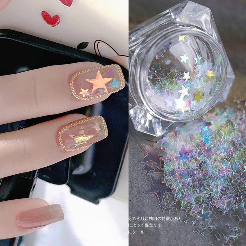 hũ trang trí nail