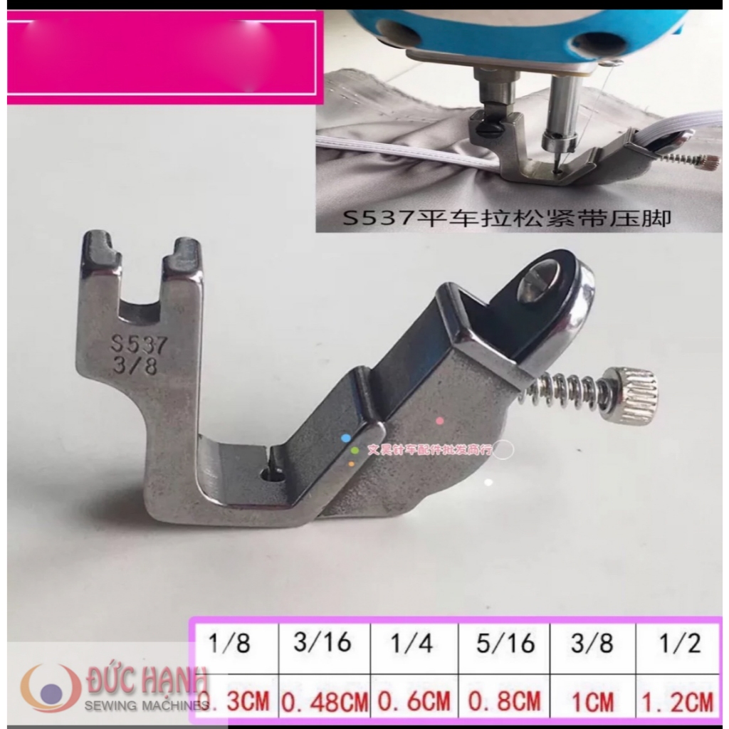 Chân Vịt Chạy Thun Máy 1 Kim Công Nghiệp S537